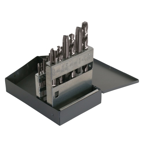 GT18 18 Piece English Gun Tap & Drill Set