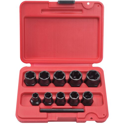 Proto 10 Piece Bolt Extractor Socket Set